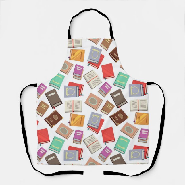 Book pattern apron (Front)