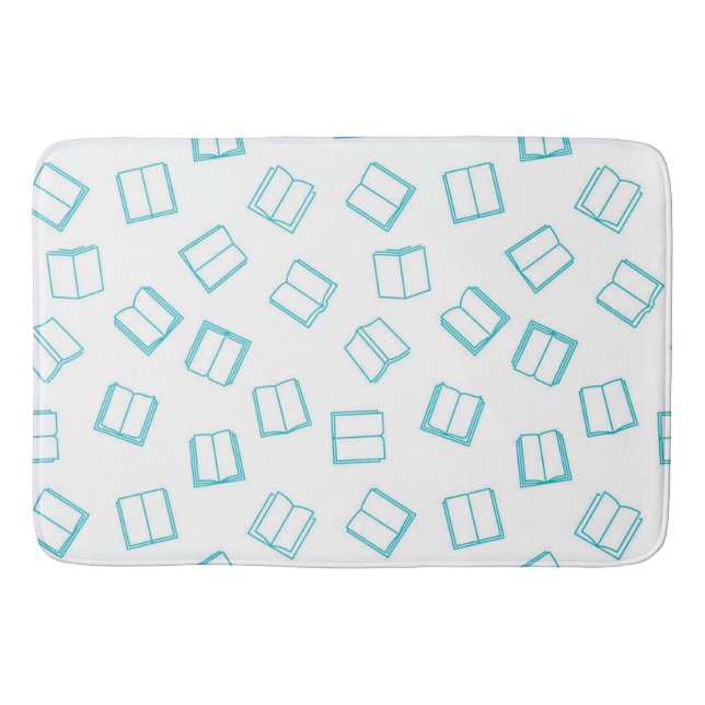 Book pattern bath mat (Front)