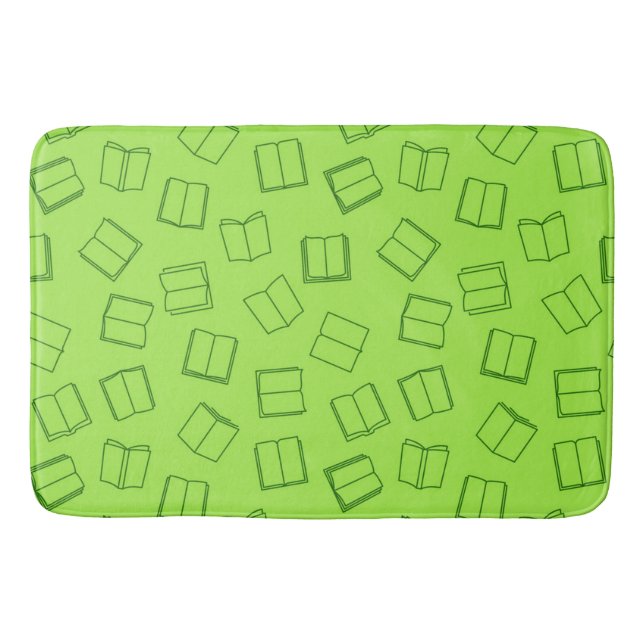 Book pattern bath mat (Front)