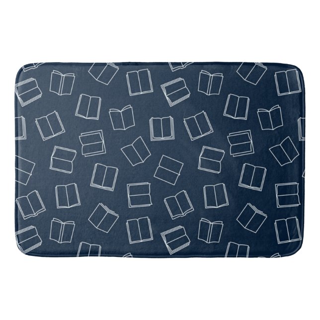 Book pattern bath mat (Front)