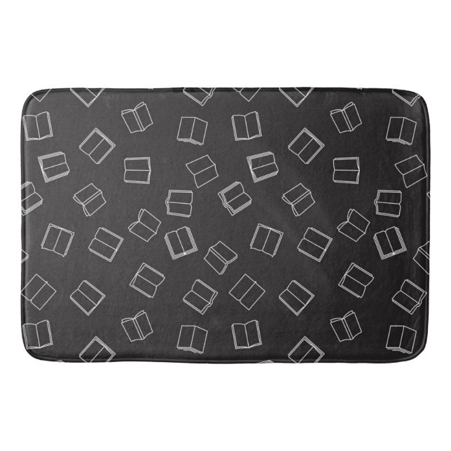 Book pattern bath mat (Front)