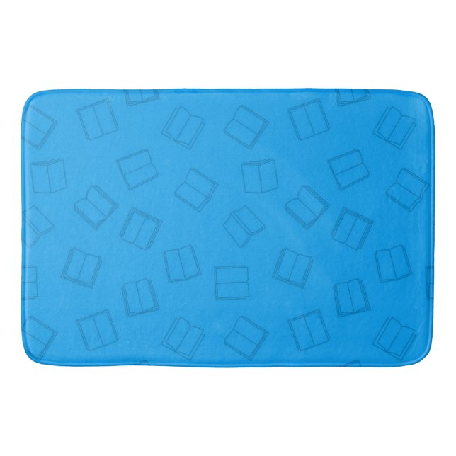 Book pattern bath mat (Front)