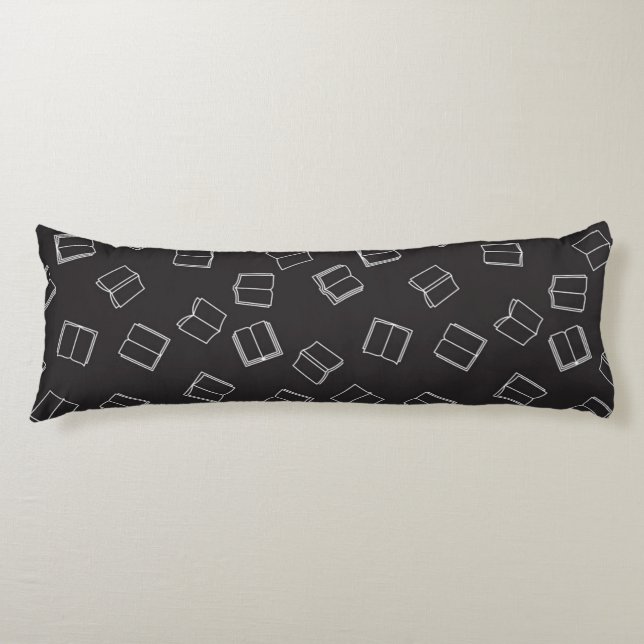 Book pattern body cushion (Front)