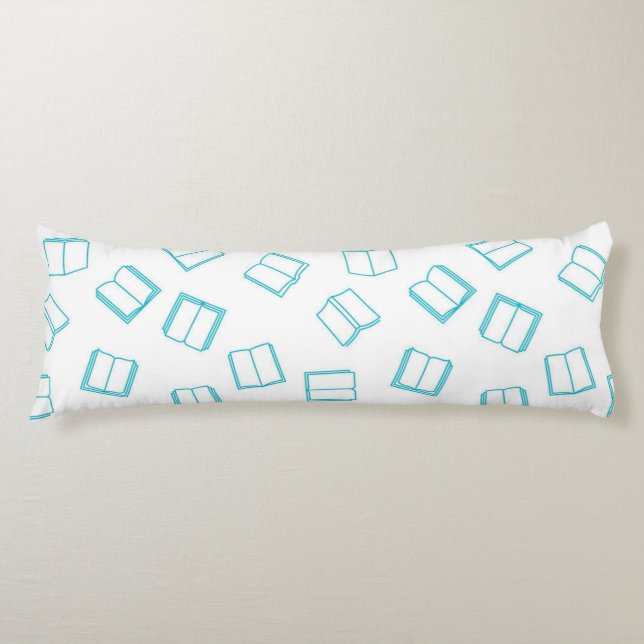 Book pattern body cushion (Front)