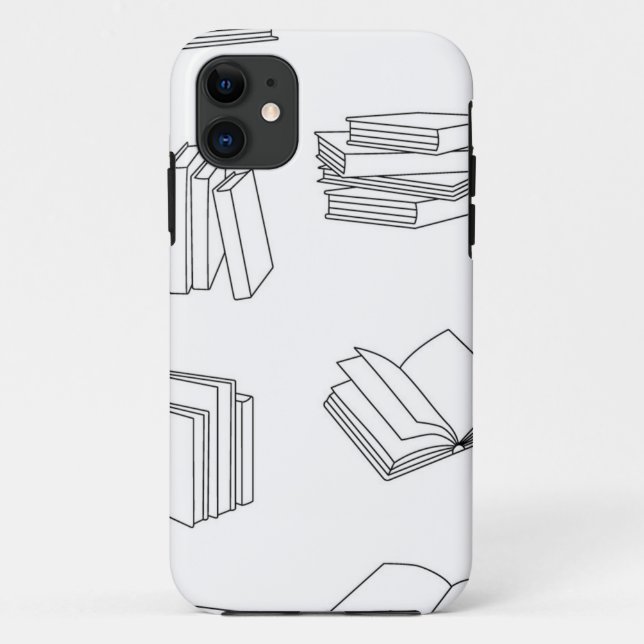 Book pattern Case-Mate iPhone case (Back)