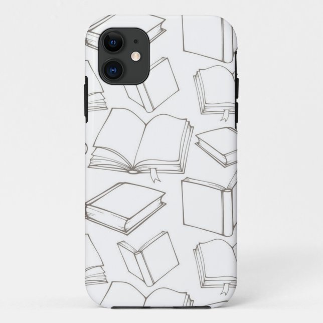 Book pattern Case-Mate iPhone case (Back)