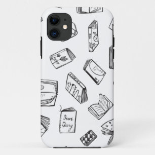 Book pattern iPhone 11 case