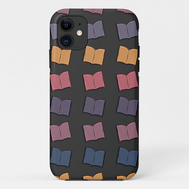 Book pattern Case-Mate iPhone case (Back)