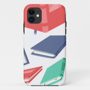 Book pattern iPhone 11 case