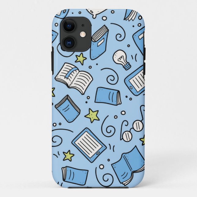 Book pattern Case-Mate iPhone case (Back)