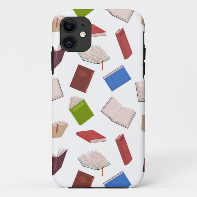 Book pattern Case-Mate iPhone case (Back)