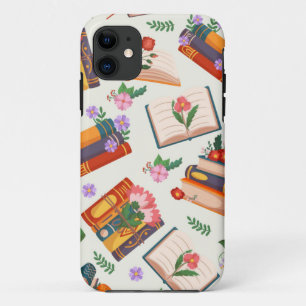 Book pattern iPhone 11 case