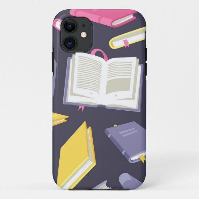 Book pattern Case-Mate iPhone case (Back)