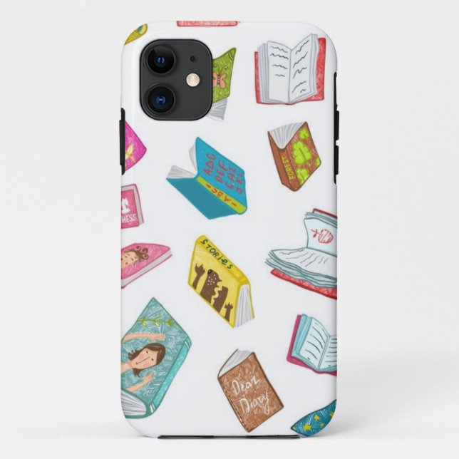 Book pattern Case-Mate iPhone case (Back)