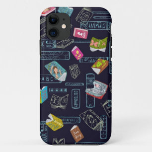 Book pattern iPhone 11 case