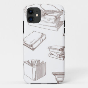 Book pattern iPhone 11 case