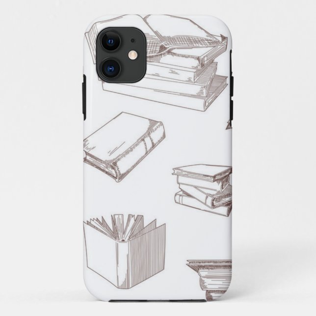 Book pattern Case-Mate iPhone case (Back)