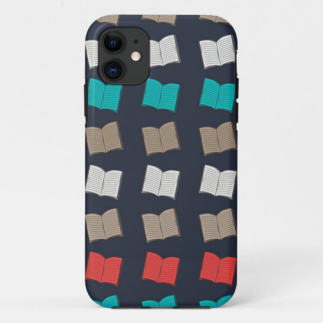Book pattern Case-Mate iPhone case (Back)