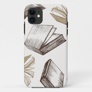 Book pattern iPhone 11 case