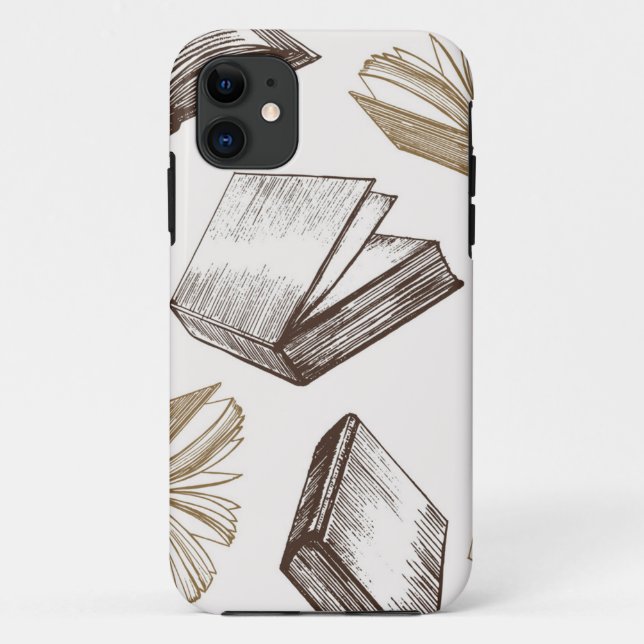 Book pattern Case-Mate iPhone case (Back)