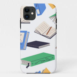Book pattern iPhone 11 case