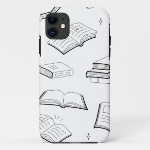 Book pattern iPhone 11 case
