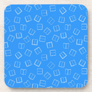 Book pattern coaster