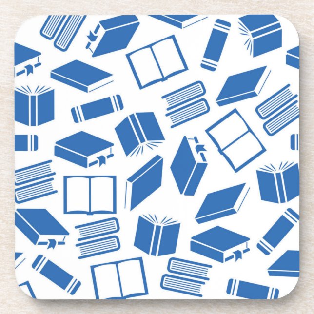 Book pattern coaster (Front)