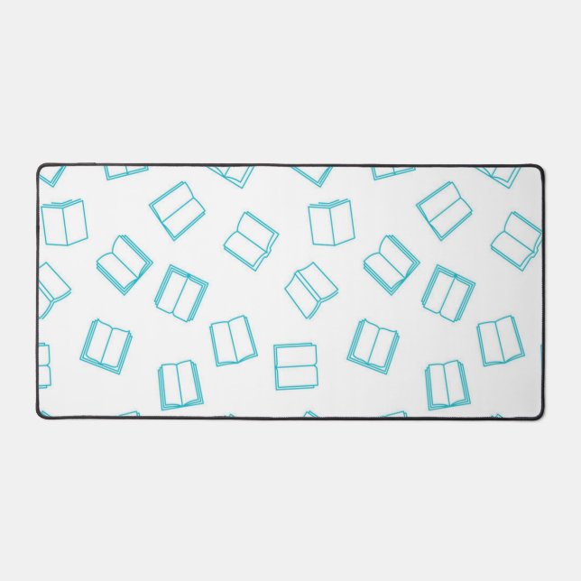 Book pattern desk mat (Front)
