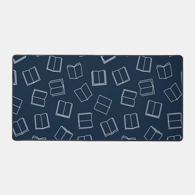 Book pattern desk mat (Front)
