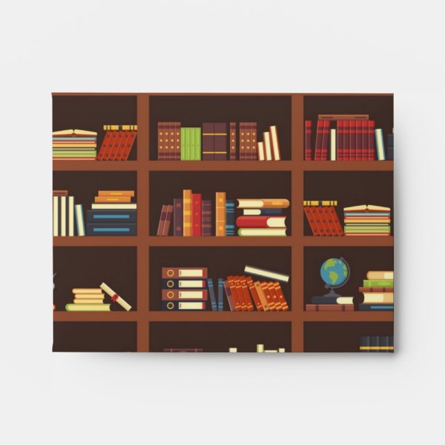 Book pattern envelope (Front)