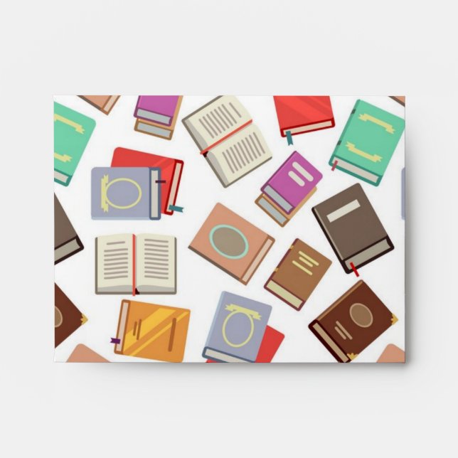 Book pattern envelope (Front)