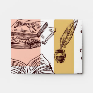 Book pattern envelope