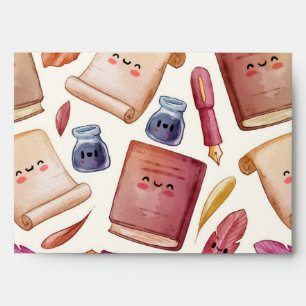 Book pattern envelope