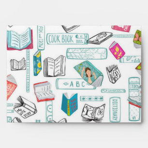 Book pattern envelope