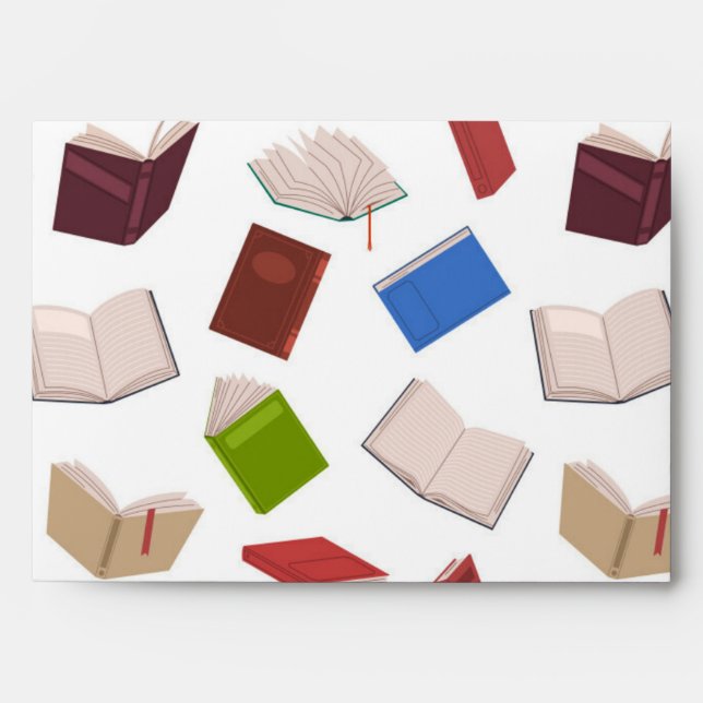Book pattern envelope (Front)