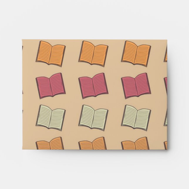 Book pattern envelope (Front)