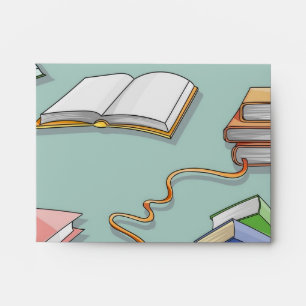 Book pattern envelope