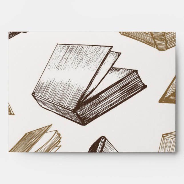 Book pattern envelope (Front)