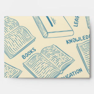 Book pattern envelope
