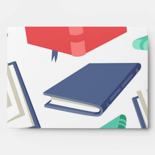 Book pattern envelope (Front)
