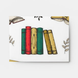 Book pattern envelope