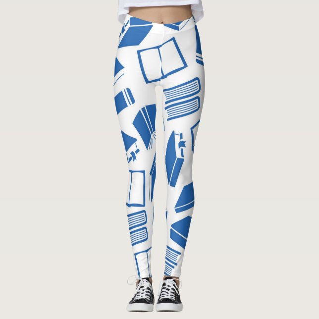 Book pattern leggings (Front)