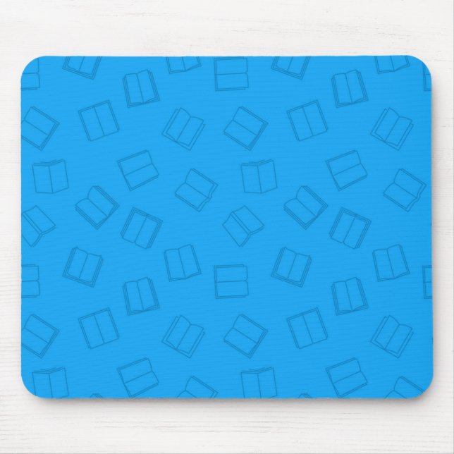 Book pattern mouse pad (Front)