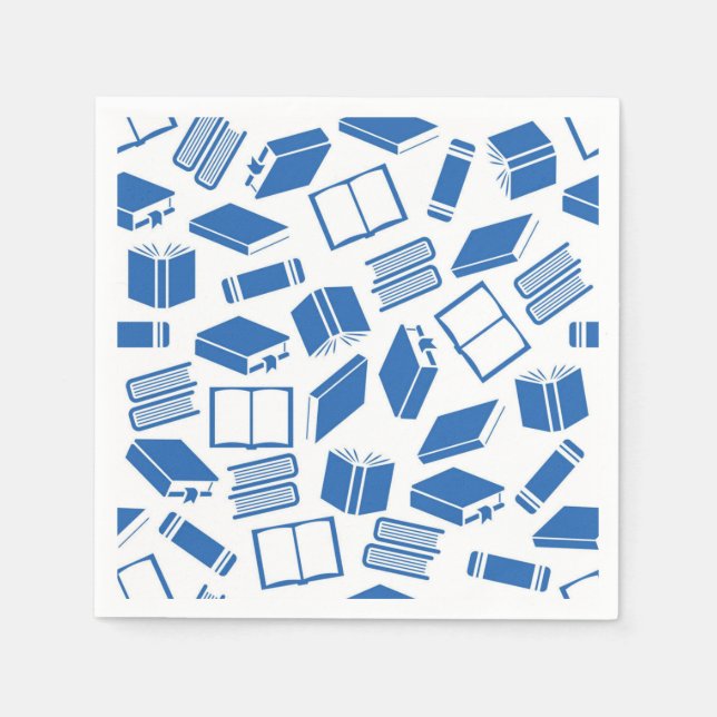 Book pattern napkin (Front)