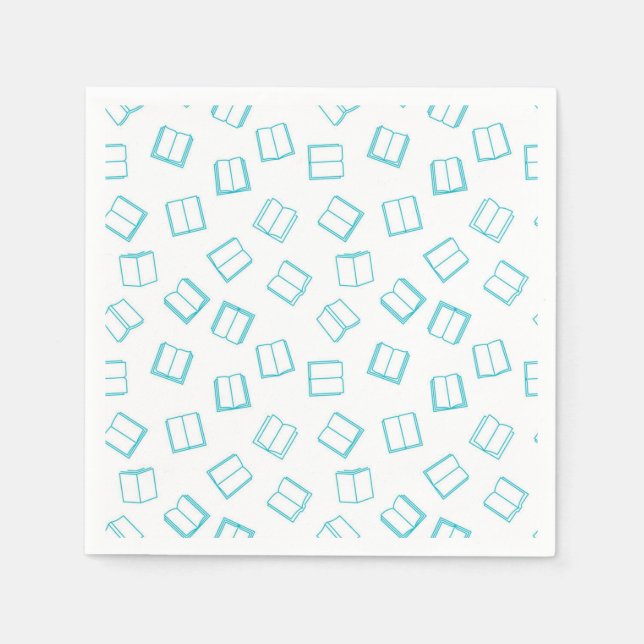 Book pattern napkin (Front)