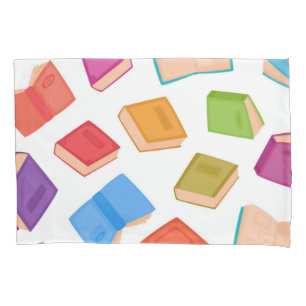 Book pattern pillowcase
