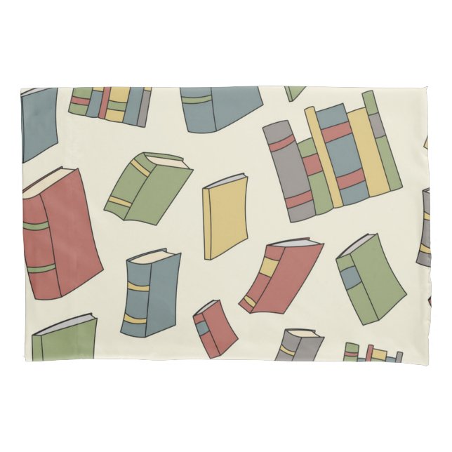 Book pattern pillowcase (Front)