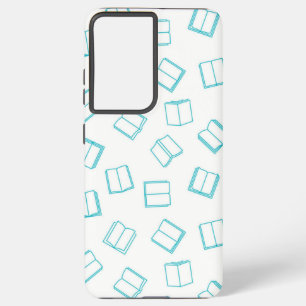 Book pattern samsung galaxy case