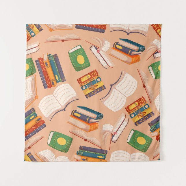 Book pattern tapestry (Front)
